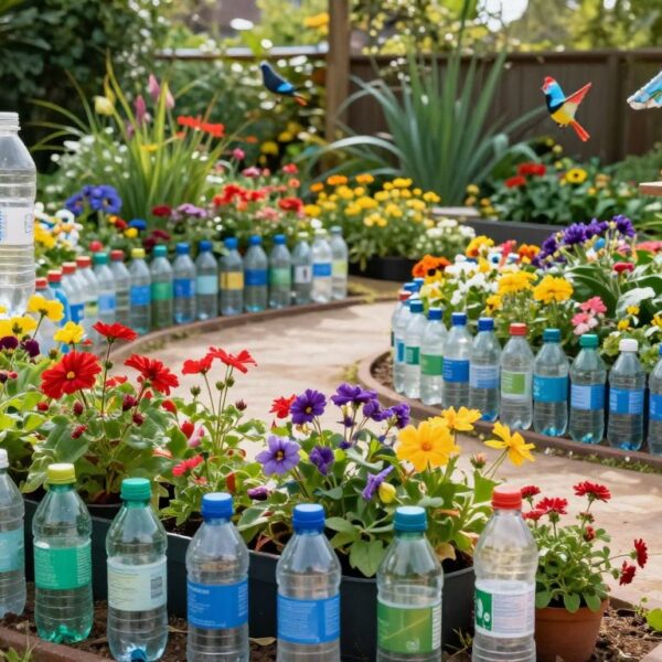 Co można zrobić z butelek plastikowych do ogrodu – praktyczne dekoracje i rozwiązania z recyklingu