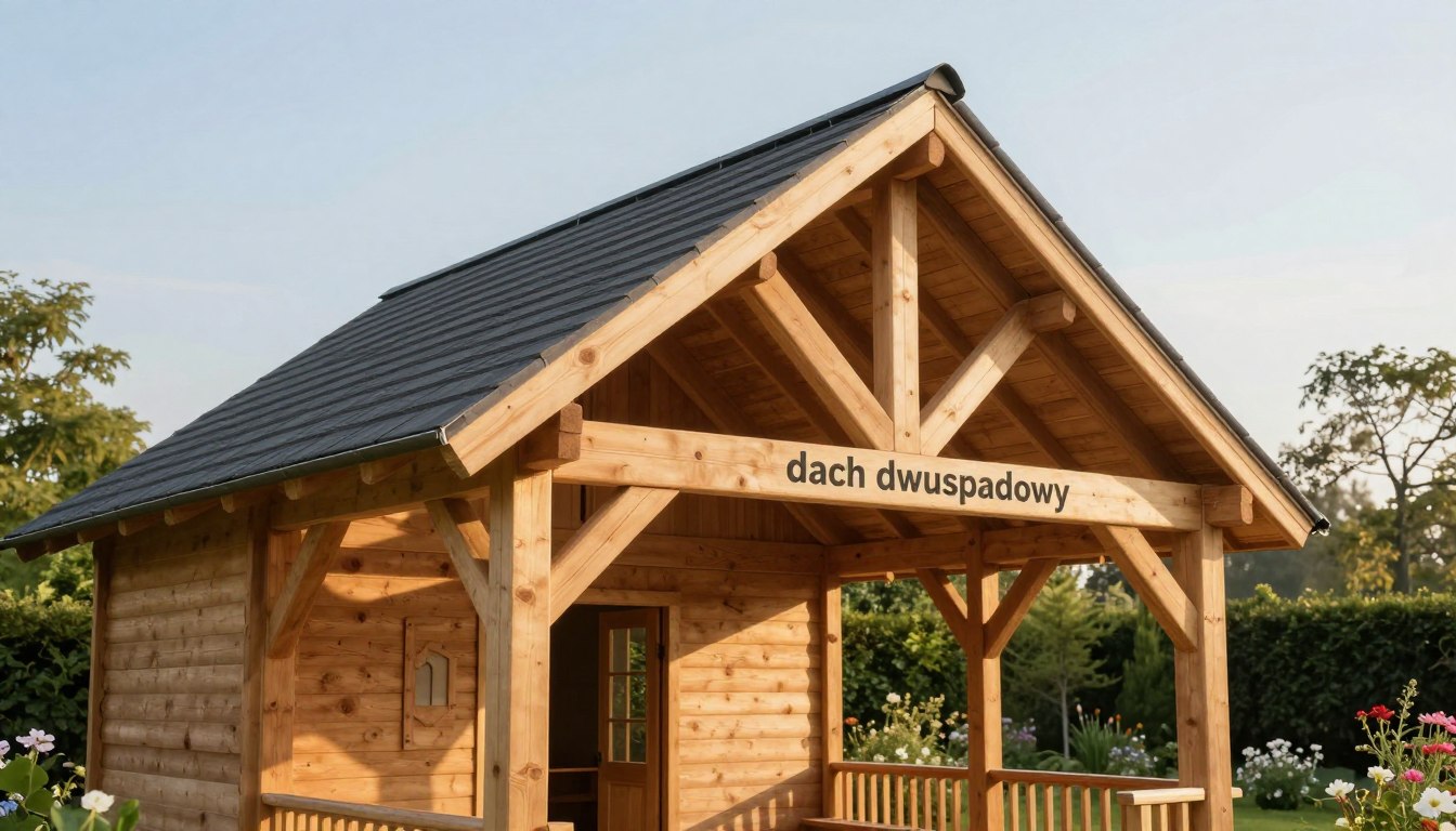 Jak zrobić dach dwuspadowy na altanie