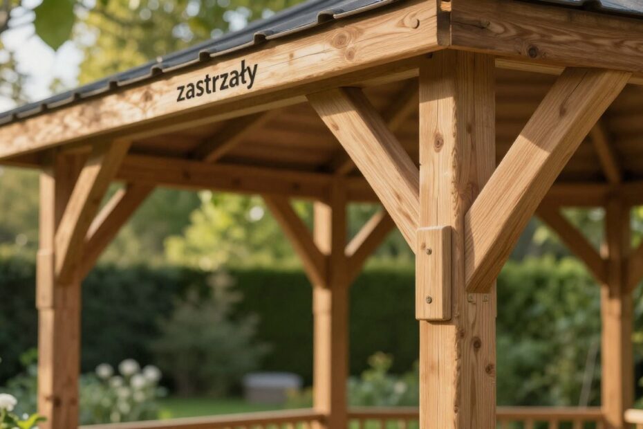 Jak zrobić zastrzały w altanie